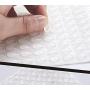 Cabinet Bumpers Clear Color,3M Adhesive Backing,Cabinet Bumper Pads,Widely Applied to Cabinet,Furniture,Electronics,Computers.