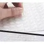 Cabinet Bumpers Clear Color,3M Adhesive Backing,Cabinet Bumper Pads,Widely Applied to Cabinet,Furniture,Electronics,Computers.