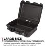 Nanuk 925-1001 Waterproof Hard Case with Foam Insert - Black