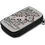 Hxuedan The Big Bang Theory Soft Kitty Data Cable Storage Bag Portable and independently Designed Storage Box, Suitable for Outdoor Travel to Place Data Cable Electronic Products, etc.