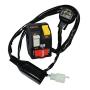 Carbman 35200-HB9-020 L/H Switch Replacement for Honda TRX250R TRX 250R Light/Start/Kill 1986 1987 1988 1989