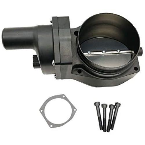 OKAY MOTOR 102MM Drive By Wire Electronic Throttle Body w/Gasket for 05-15 Chevrolet LS2 LS3 LS6 LS7 LS9 Engine C6/Z06 LSXR Intake Manifold SD102MMELB