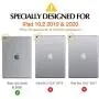 Dadanism iPad 8th Generation Case 2020/iPad 7th Generation Case 2019, [Shock Absorption] Ultra Slim Lightweight Trifold Stand Smart Cover for iPad 10.2 inch 2020/2019 Release Tablet,Fairy Flowers