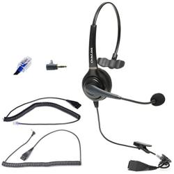 Allworx Phone Headset Compatible with Allworx Phone | Call Center Headset Include RJ9 Quick Disconnect Cord | Flexible & Rotatable Microphone | Premium Voice Quality Comfortable wear All-Day