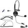 Allworx Phone Headset Compatible with Allworx Phone | Call Center Headset Include RJ9 Quick Disconnect Cord | Flexible & Rotatable Microphone | Premium Voice Quality Comfortable wear All-Day