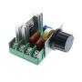 DAOKI 2Pcs Motor Speed Controller AC 220V 2000W SCR Voltage Regulator Dimming Dimmers Thermostat Electronic Voltage Regulator Module