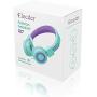 Elecder i37 Kids Headphones Children Girls Boys Teens Foldable Adjustable On Ear Headphones 3.5mm Jack Compatible Cellphones Computer MP3/4 Kindle School Tablet Green/Purple
