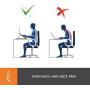 Laptop Stand with Phone Holder - Foldable Computer Lift with 360 Rotating Swivel Base - Adjustable Portable MacBook Stand for Desk - Ergonomic Riser for Office - Cooling Mount for Gaming Laptops