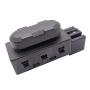 OKAY MOTOR 6 Way Power Seat Switch Adjustment for 2005-2019 Ford Mercury Lincoln 2.5l 3.7l 4.6l 5.4l 6.2l 5F9T-14B709-AA 9L3Z-14A701-A