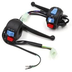 uxcell Pair Motorcycle Handlebar Turn Signal Light ON/OFF Control Switch for GY6 150cc