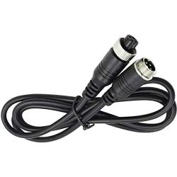10FT/3M Car 4Pin Aviation Video ExtensionCable for, CCTV Rearview Camera Truck Trailer Camper Bus Motorhome Vehicle Backup Monitor Waterproof Shockproof System