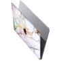 Timocy Hard Case Compatible with MacBook Retina 12 Inch – Marble Laptop Case with Keyboard Cover, Screen Protector, Touch Pads Sticker – Enhanced Protection – Gorgeous Designs, Star Marble