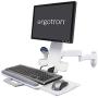 Ergotron – 200 Series Combo Arm – 18-Inch Extension, White