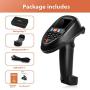 Trohestar Nuberopa N6 Barcode Scanner Wireless & Wired 1D Handheld PDA Portable Data Terminal Inventory Device 2.4 GHz Bar Code Reader