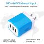USB Wall Charger, Hootek 2Pack Wall Plug 3.1A 3-Multi Port USB Charger Adapter Charging Block Cube Brick Compatible iPhone 11 Pro/XR/XS/X/8/7 Plus, iPad, Samsung S20 FE S10 S9 S8+ A80 A71 Note20 Ultra