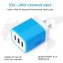 USB Wall Charger, Hootek 2Pack Wall Plug 3.1A 3-Multi Port USB Charger Adapter Charging Block Cube Brick Compatible iPhone 11 Pro/XR/XS/X/8/7 Plus, iPad, Samsung S20 FE S10 S9 S8+ A80 A71 Note20 Ultra