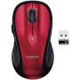 Logitech Wireless Mouse M525 - Red/Black & M510 Wireless Computer Mouse – Comfortable Shape with USB Unifying Receiver, with Back/Forward Buttons and Side-to-Side Scrolling, Red