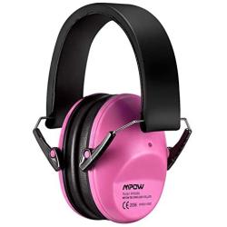 Mpow 068 Kids Ear Protection, NRR 25dB Noise Reduction Ear Muffs, Toddler Ear Protection, Protective Earmuffs for Shooting Range Hunting Season, for Toddlers Kids Children Teens-Great Pink