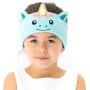 CozyPhones Kids Headphones for Girls Volume Limited with Thin Speakers & Super Soft Stretchy Headband - Perfect Toddlers & Children’s Earphones for Home, School & Travel - Mystic Unicorn