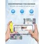 Mpow 097 Universal Waterproof Case, IPX8 Waterproof Phone Pouch Dry Bag Compatible for iPhone 11/11 Pro Max/SE/Xs Max/XR/X/8P Galaxy up to 7'', Phone Pouch for Beach Kayaking Travel or Bath (2 Pack)