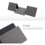 SenseAGE Double Pyramid Foldable Laptop Stand, Lightweight Laptop Stand, Anti-Slide and Portable Notebook Stand, Compatible with MacBook/MacBook Air/MacBook Pro, Tablets and Laptops up to 15”, Grey