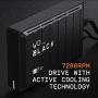WD_Black 8TB D10 Game Drive, Portable External Hard Drive Compatible with Playstation, Xbox, PC, & Mac - WDBA3P0080HBK-NESN