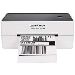 LabelRange 300DPI Thermal Label Printer - Label Printer 4x6 - Shipping Label Printer,Support Amazon Ebay Paypal Shopify Etsy Shipstation and More On Windows&Mac,Home Office&Businesses Organization
