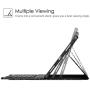 Fintie Keyboard Case for iPad Pro 11'' 2020 (2nd Generation), iPad Pro 11 Inch 2018 - Soft TPU Back Cover with Pencil Holder, Magnetically Detachable Wireless Bluetooth Keyboard, Composition Book