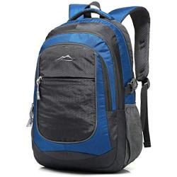Backpack Bookbag for School College Student Travel Business Hiking Fit Laptop Up to 15.6 Inch