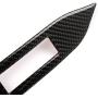 Car Styling Carbon Fiber Interior Car Dashboard Decoration Strip Center Console Custom 3D Sticker for Ford Mustang 2015 2016 2017 2018 2019 Accessories (1 Piece-Black)