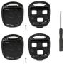 UTSAUTO Replacement For Lexus Key Fob Remote Shell Case Cover Fit For Lexus ES GS GX IS LS LX RX SC FCC-2 Pack
