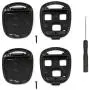 UTSAUTO Replacement For Lexus Key Fob Remote Shell Case Cover Fit For Lexus ES GS GX IS LS LX RX SC FCC-2 Pack