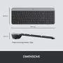 Logitech MK470 Slim Wireless Combo - Graphite