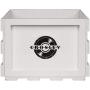 Crosley AC1004A-WH Record Storage Crate Holds up to 75 Albums, White