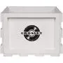 Crosley AC1004A-WH Record Storage Crate Holds up to 75 Albums, White Crosley AC1004A-WH Record Storage Crate Holds up to 75 Albums, White