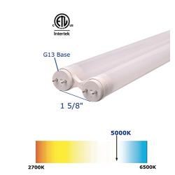 ELB Electronics LEDT8-17-850-B-FHF U1 10-Pack LEDT8-17-850-B-FHF U1, Plug and Play LED 1 5/8'' U-Bend lamp, 17.5W, 5000K (Daylight), T8 and T12 Ballast Compatible, ETL Listed, White (Pack of 10)