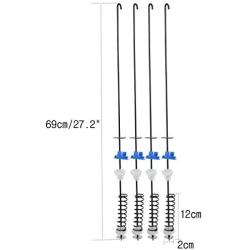 4Pack Washer Suspension Rods for Whirlpool, W10189077, PS11723157 AP5985113