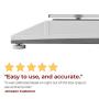 American Fristaden Lab Precision Analytical Scale 3000g x 0.01g | 0.01 Gram Lab Scale | Centigram Scale | Calibrated Scale | High Accuracy Digital Balance for Lab, Jewelry, Business | 1YR Warranty
