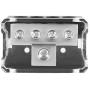 KIMISS Alloy Plastic Car Audio Power Supply Distribution 10GA in 44GA Out Block Splitter