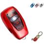 BFANG for Subaru Key Fob Case Cover, TPU Key Fob Shell Keyless Remote Control Smart Key with Keychain Fit for Subaru WRX Outback Ascent Forester Crosstrek Legacy Impreza Smart Remote Fob Keys (red)