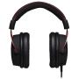 HyperX Cloud Alpha Gaming Headset - Dual Chamber Drivers - Durable Aluminum Frame - Detachable Microphone - Works with PC, PS4, PS4 PRO, Xbox One, Xbox One S (HX-HSCA-RD/AM) (Renewed)