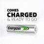 Energizer Rechargeable AA Batteries, 2,000 mAh NiMH, Pre-charged, Chargeable for 1,000 Cycles, 8 Count (Recharge Universal)