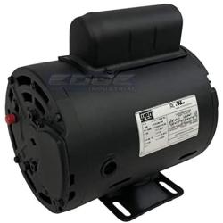 New WEG 1HP Electric Motor Fan Pump 56 frame 3480 rpm 1 phase 115/230 volt