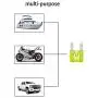 100 Pack Auto Fuses 20 AMP APM/ATM 32V Mini Blade Style Fuses 20A Short Circuit Protection Car Fuse