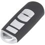 X AUTOHAUX 4 Button Replacement Keyless Entry Remote Car Key Fob 315Mhz WAZSKE13D02 for Mazda 3 2014-2018