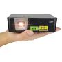 AAXA P6X 1000 Lumen Battery Projector, 4 Hour Battery, Portable Mini Projector, DLP 1080p Support, 30,000 Hours LED, 15000mah Powerbank, HDMI/USB/microSD Input, Worlds Brightest Battery Pico Projector
