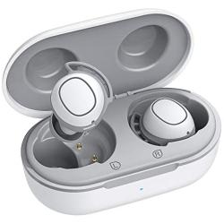 Wireless Earbuds, Mpow M30 in-Ear Bluetooth Earbuds, Punchy Bass Sound, IPX8 Waterproof Bluetooth Earphones, Touch Control Sport Headphones, 25H Playtime/Mics/USB-C Quick Charge/Twin&Mono Mode, White