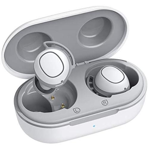 Wireless Earbuds, Mpow M30 in-Ear Bluetooth Earbuds, Punchy Bass Sound, IPX8 Waterproof Bluetooth Earphones, Touch Control Sport Headphones, 25H Playtime/Mics/USB-C Quick Charge/Twin&Mono Mode, White