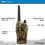 Midland 50 Channel GMRS Two-Way Radio - Long Range Walkie Talkie (Mossy Oak Camo, 2-Pack)