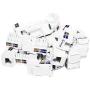 Kwikjack CAT5E Data Jack - 25 Piece Pack - White (10605K25-WH) by Dynacom